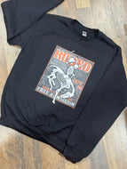 Skeleton Rodeo Pullover Sweatshirt