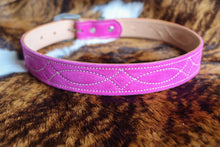 Load image into Gallery viewer, Tyler Shupe Hideout Suede Fushia Belt