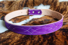 Load image into Gallery viewer, Tyler Shupe Hideout Suede Purple Belt