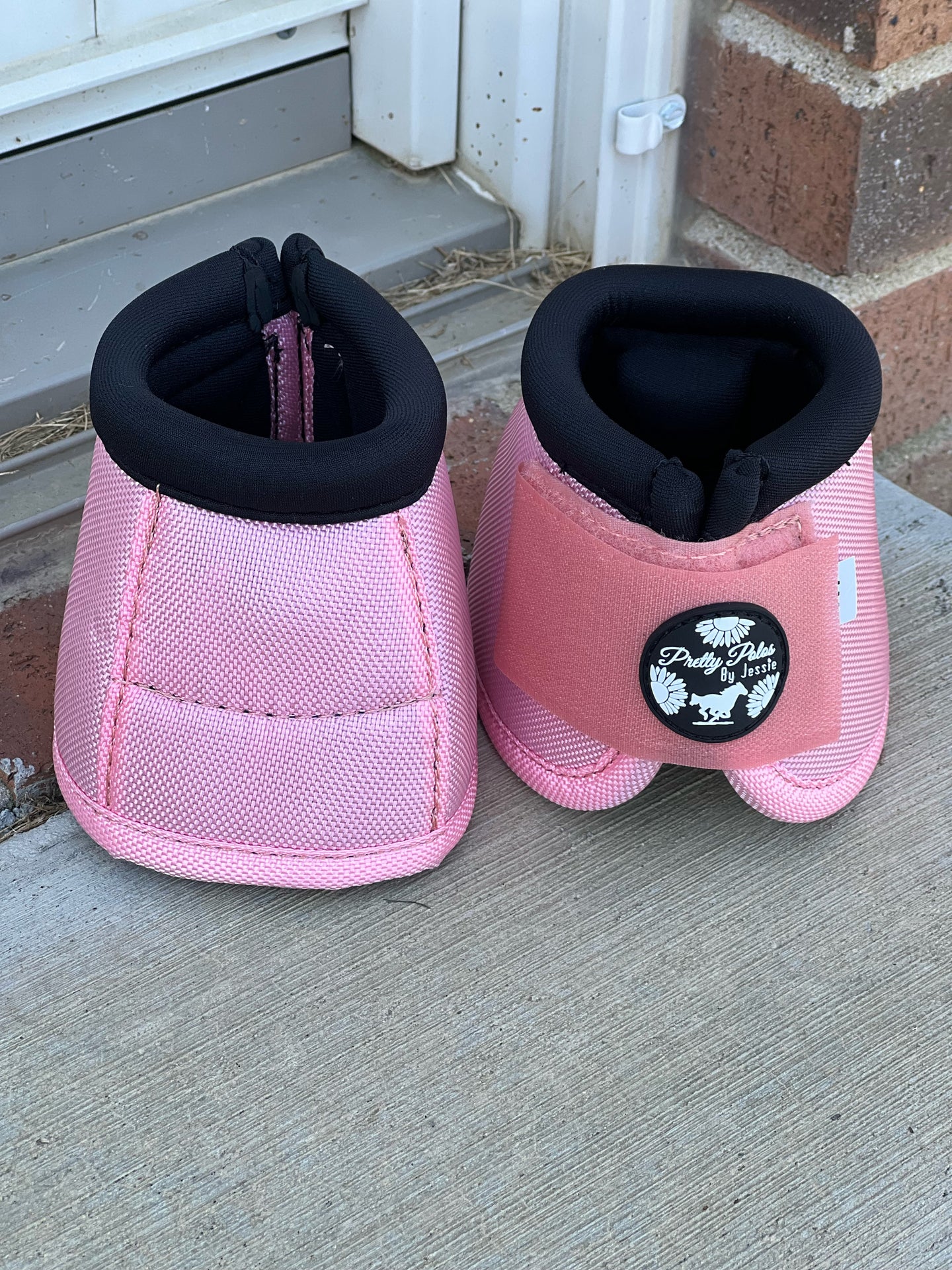 Rose Pink Bell Boots