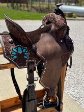 Load image into Gallery viewer, Squashing Betty’s Leather Saddle