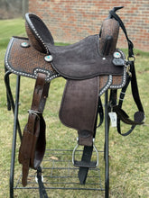 Load image into Gallery viewer, The Blakey Lightweight Leather Saddle