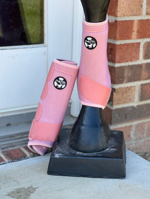 Rose Pink Sport Boots