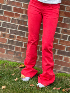 Red Pretty Polos Jeans