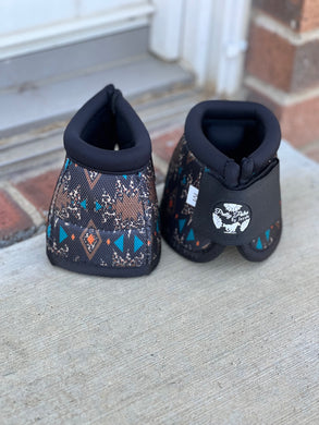 Tribal Cheetah Bell Boots