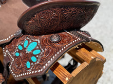 Load image into Gallery viewer, Squashing Betty’s Leather Saddle