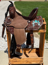 Load image into Gallery viewer, Squashing Betty’s Leather Saddle