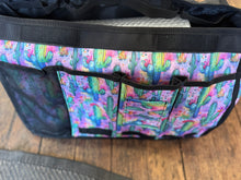 Load image into Gallery viewer, Neon Watercolor Cactus Grooming Bag