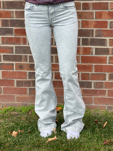 Silver Wash Pretty Polos Jeans