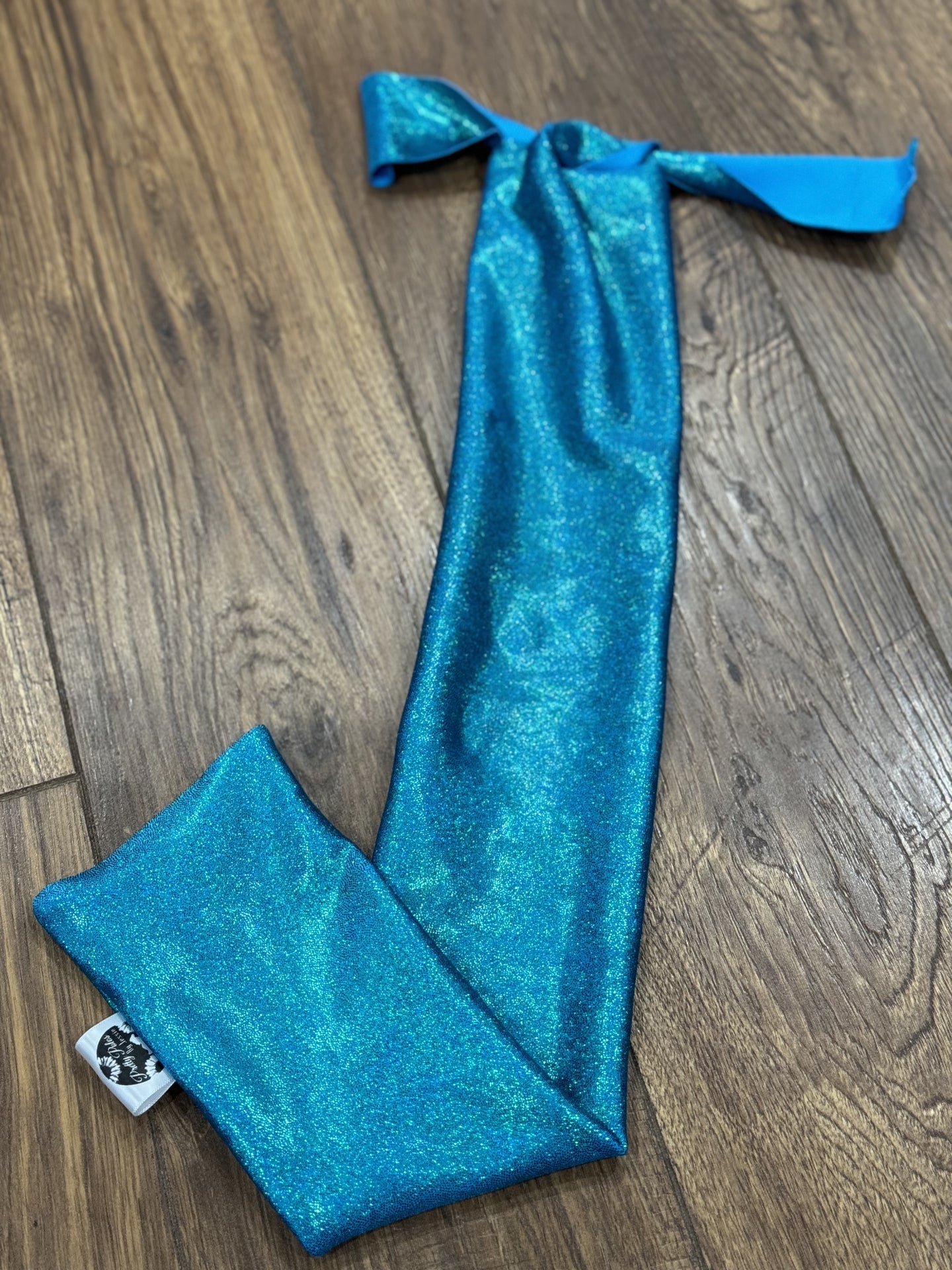 Turquoise Oil Sparkle Tailbags