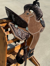 Load image into Gallery viewer, Latte Thunderstruck Spinal Relief Saddle