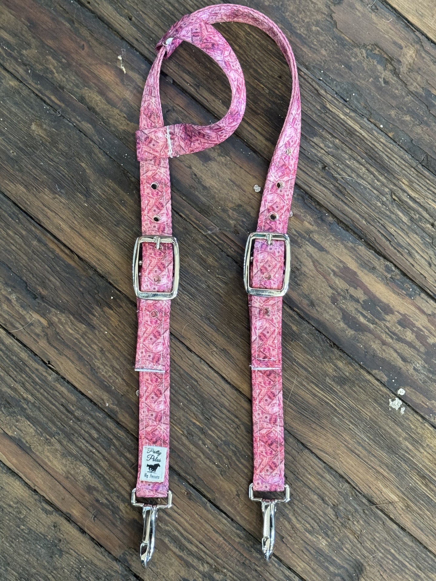 Pink Money Headstall