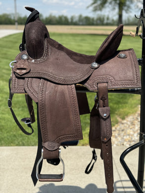 The Michael Leather Lightweight Saddle