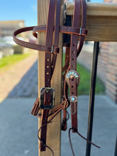 Load image into Gallery viewer, Leather Browband Headstalls