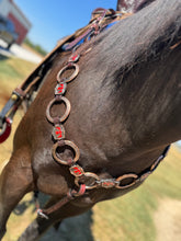 Load image into Gallery viewer, Red Thunderbird Ring Breastcollar