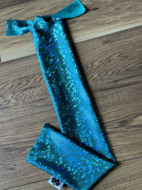 Teal Sparkle Tailbag