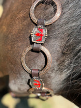 Load image into Gallery viewer, Red Thunderbird Ring Breastcollar