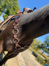 Load image into Gallery viewer, Pink Thunderbird Ring Breastcollar