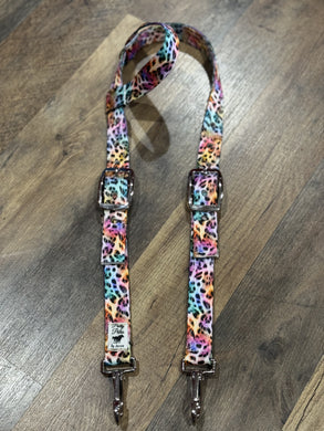 Rainbow Snow Leopard Headstall