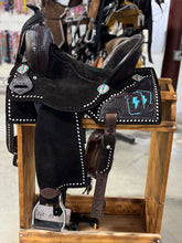 Load image into Gallery viewer, Chocolate Storm Spinal Relief Lightweight Saddle
