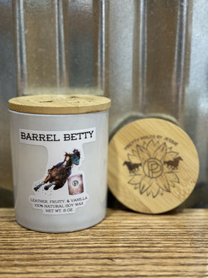 Barrel Betty Candle