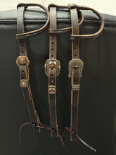 Load image into Gallery viewer, Leather Double Buckle Headstalls