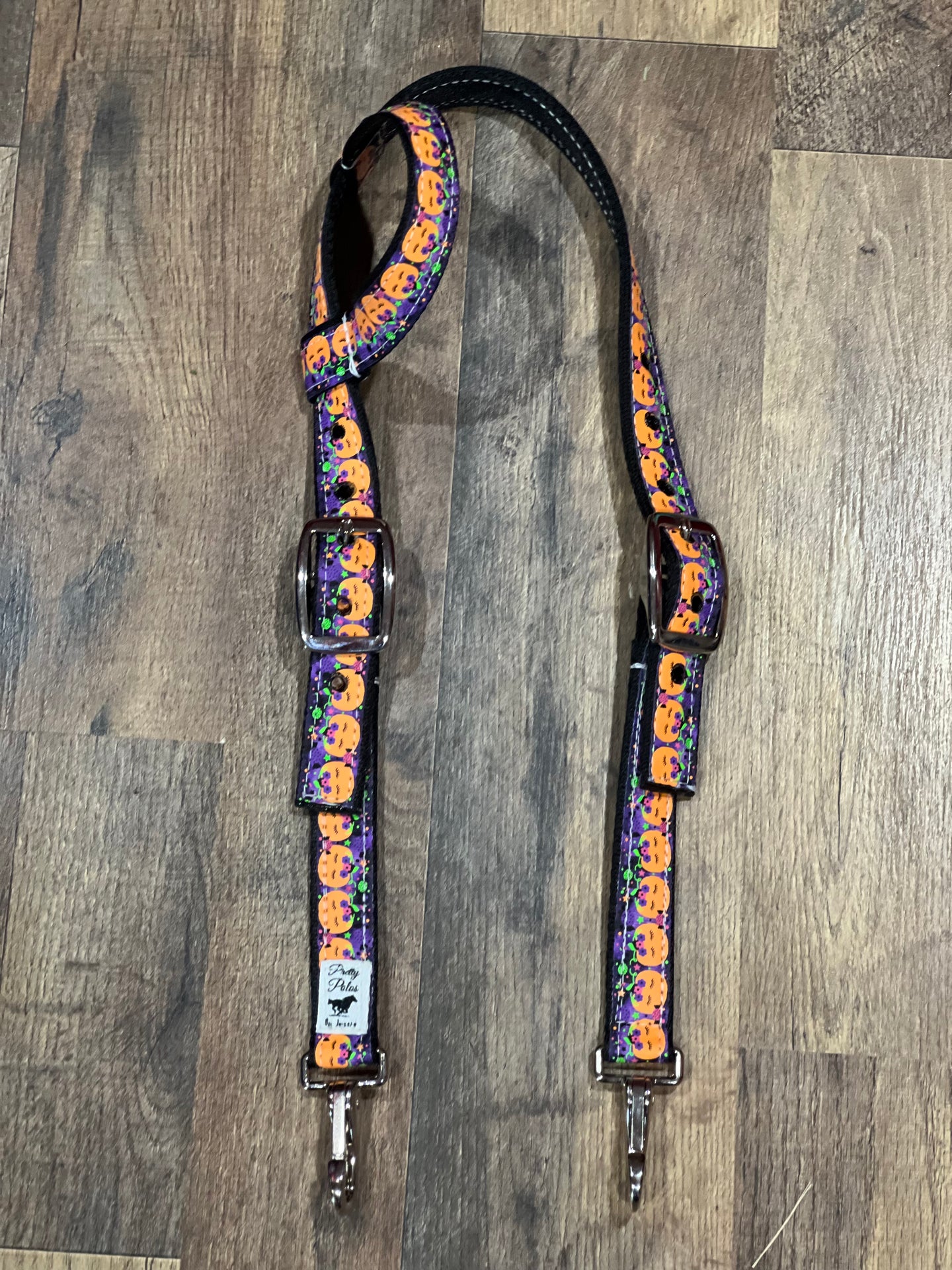 Halloween Pumpkin Headstall