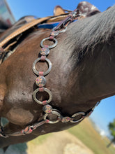 Load image into Gallery viewer, Pink Stone Ring Breastcollar