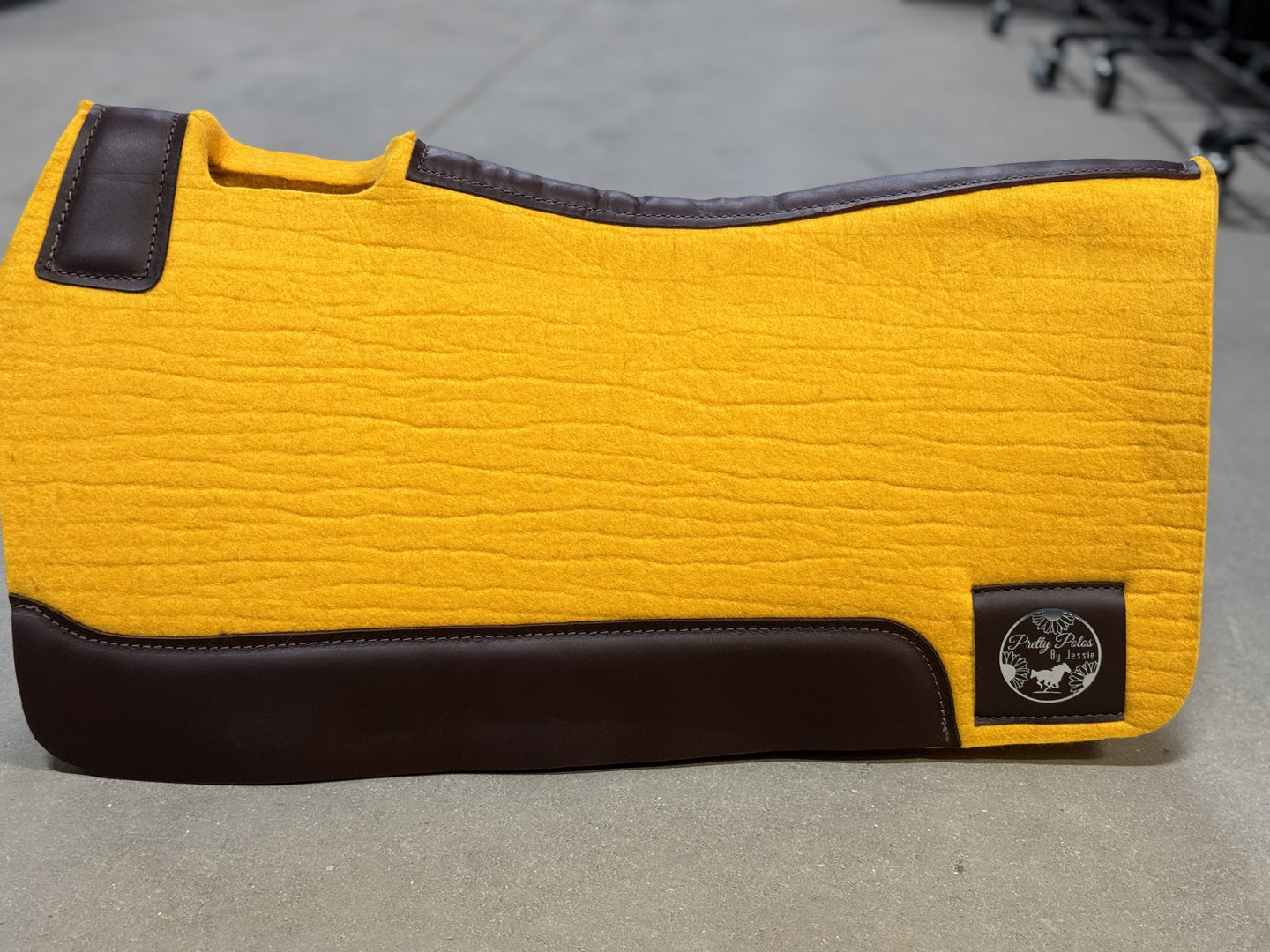 Mustard Yellow Saddle Pad