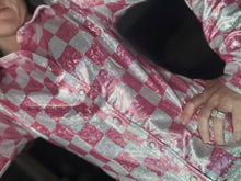 Load image into Gallery viewer, Pink Checkered Adult Rodeo Shirt