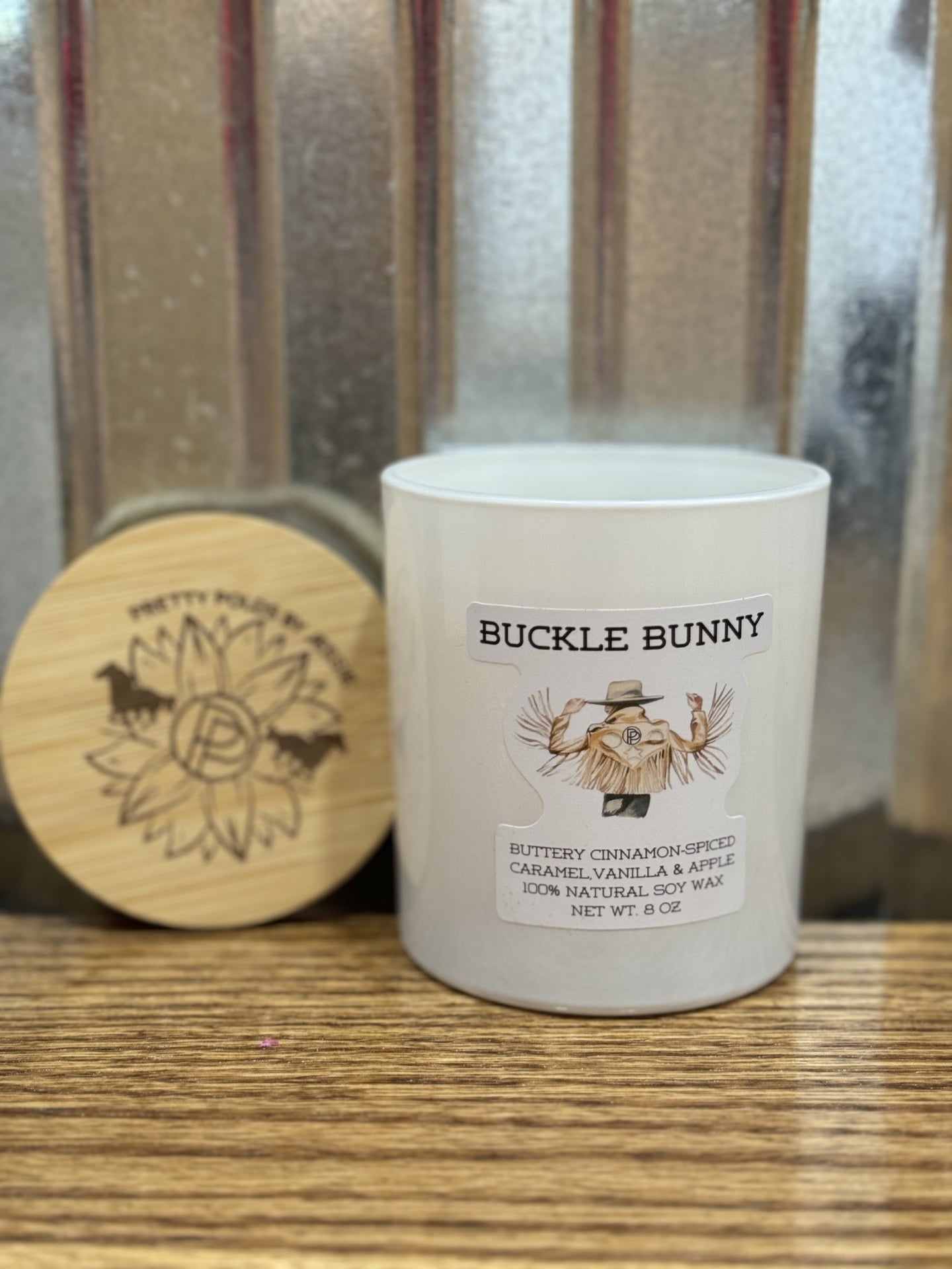 Buckle Bunny Candle