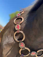 Load image into Gallery viewer, Pink Thunderbird Ring Breastcollar