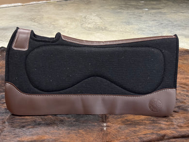 Build Up Black Saddle Pad