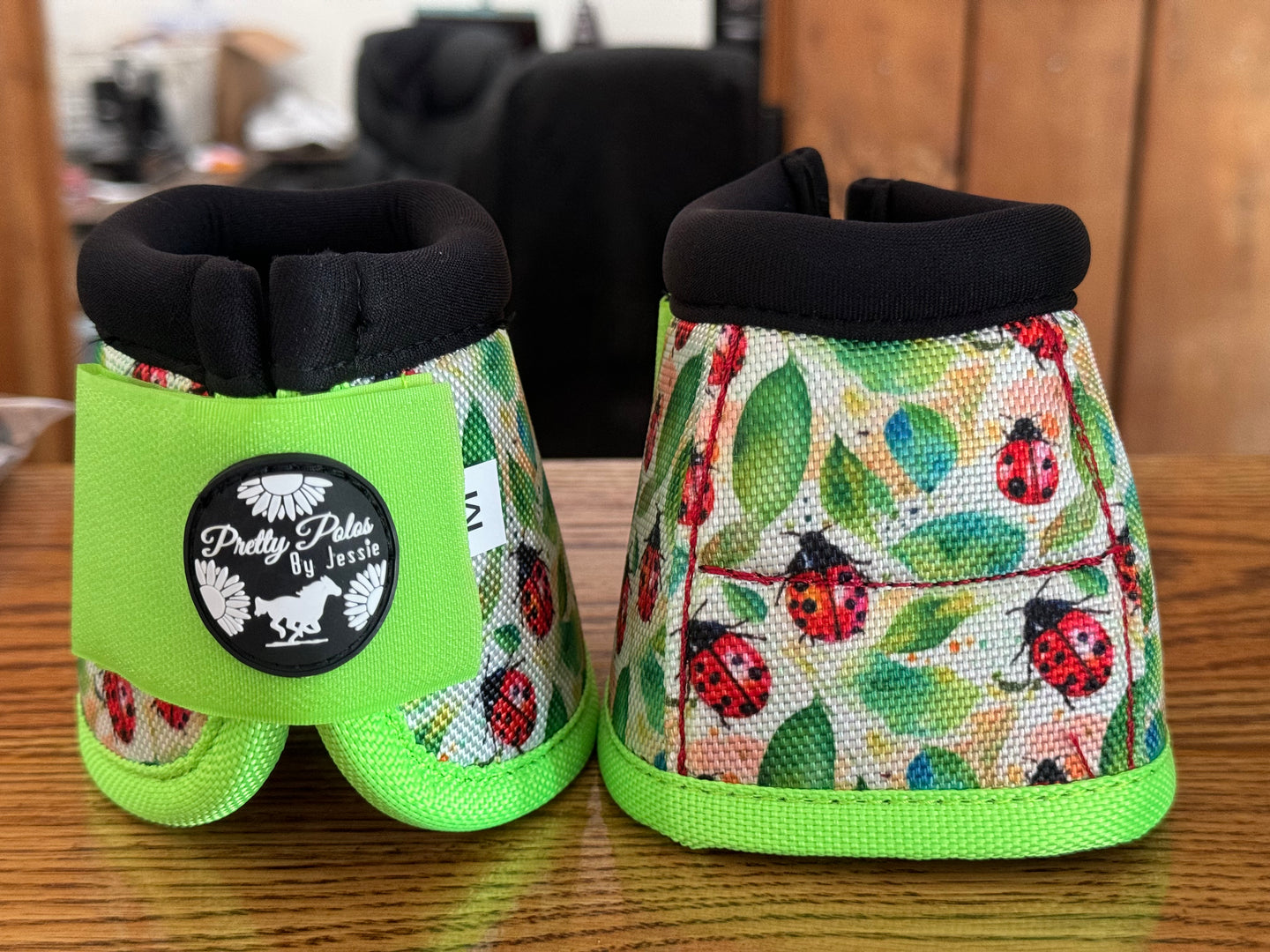 Summer Ladybug Bell Boots