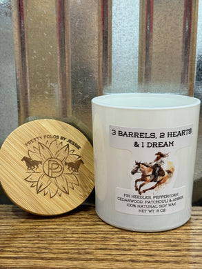 3 Barrels, 2 Hearts, 1 Dream Candle