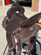 Load image into Gallery viewer, Chocolate Victoria Spinal Relief Saddle