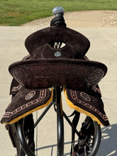 Load image into Gallery viewer, Chocolate Victoria Spinal Relief Saddle