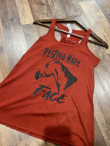 Resting Mare Face Tank Top
