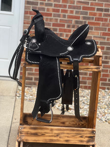 The Hadley Black Saddle