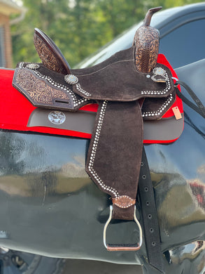 Grace Tooled Lightweight Saddle