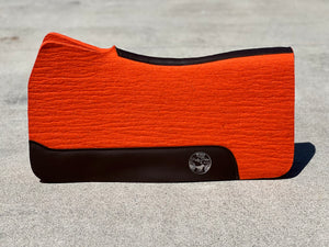 Orange Flex Cut Saddle Pad