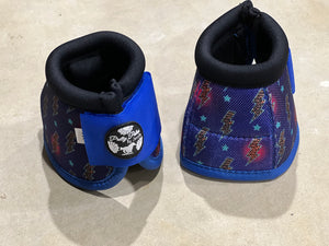 Ombre Lightening Bolt Bell Boots