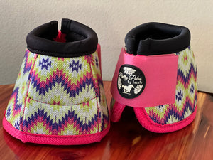 Spring Chevron Bell Boots