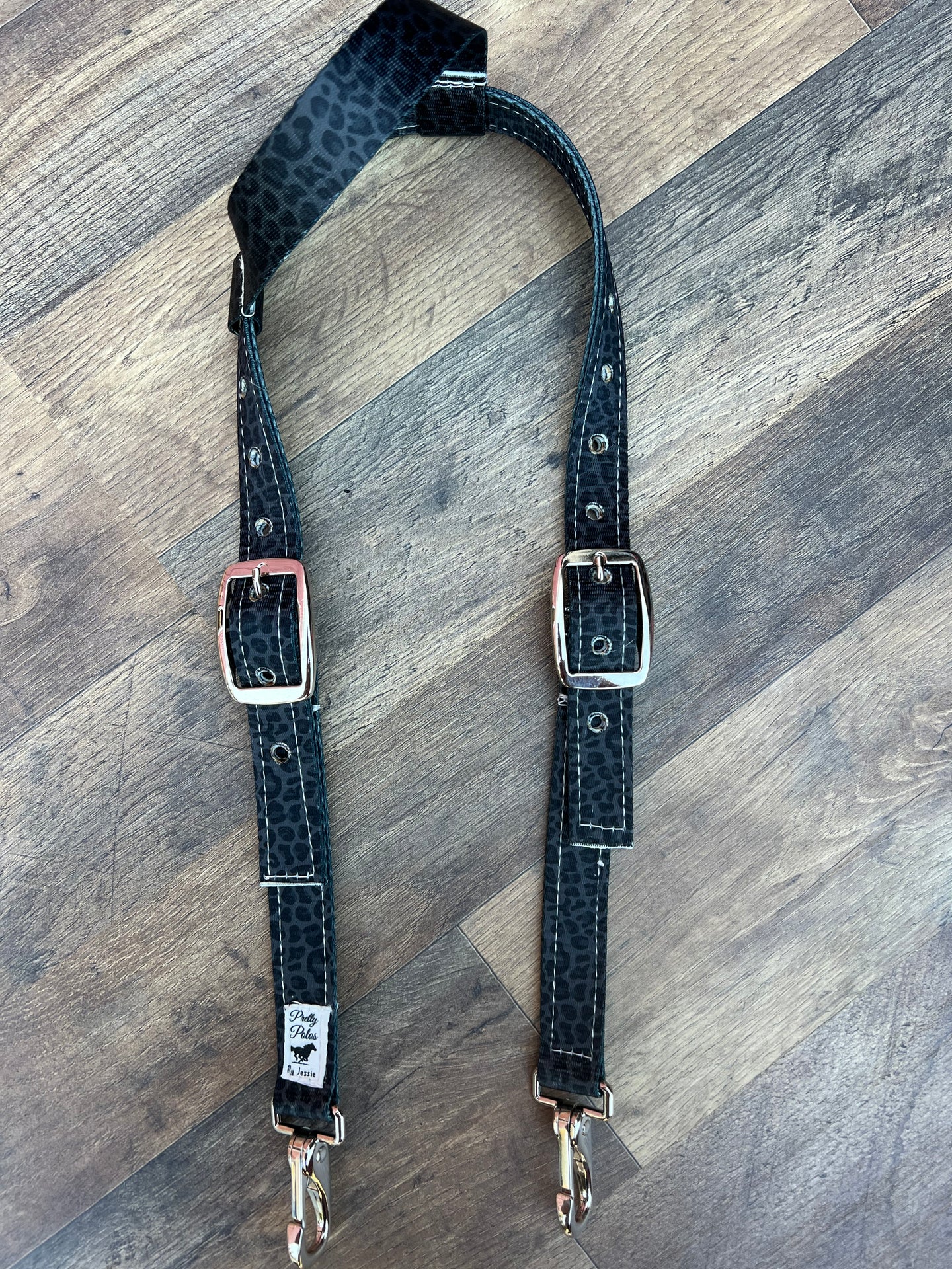 Black Cheetah Headstall