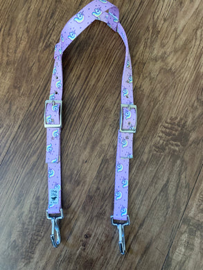 Purple unicorn headstall