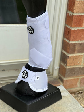 White Sport Boots