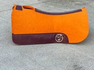 Orange Saddle Pad