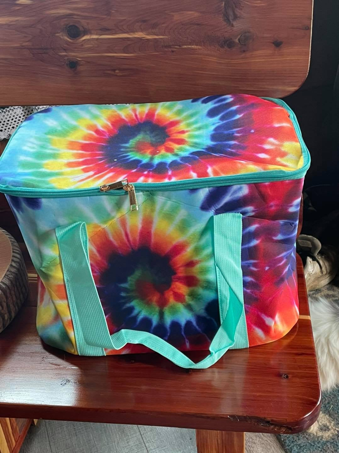 Tie Dye Cooler – Pretty Polos By Jessie Lopin' With Grace Tack LLC