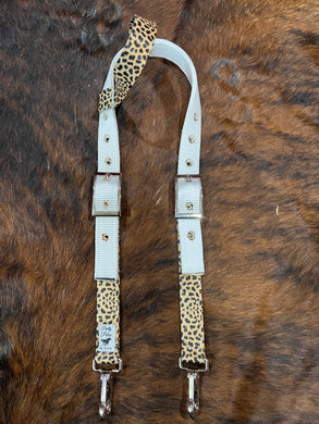 White Cheetah Headstall