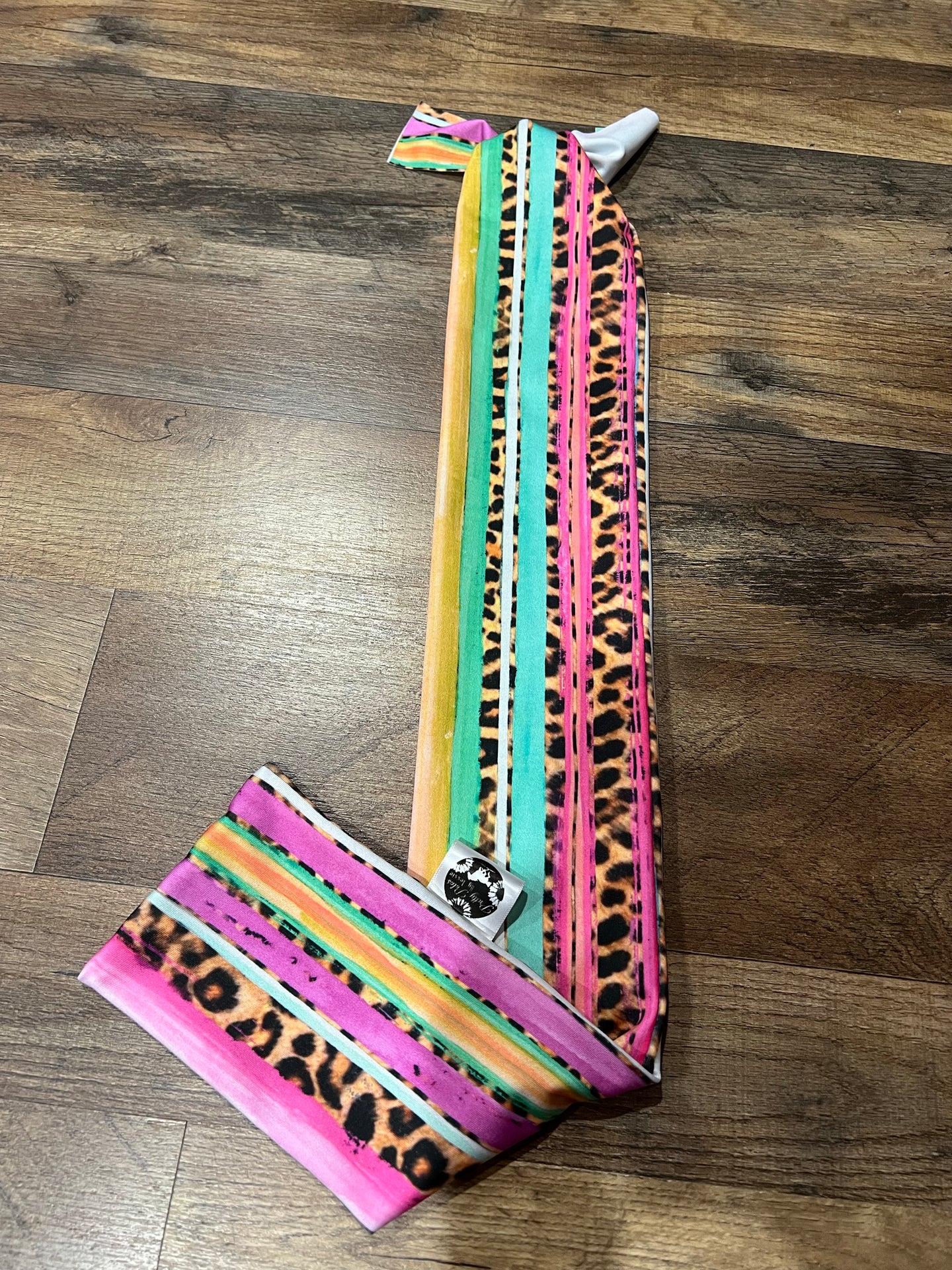 Cheetah watercolor Tailbag